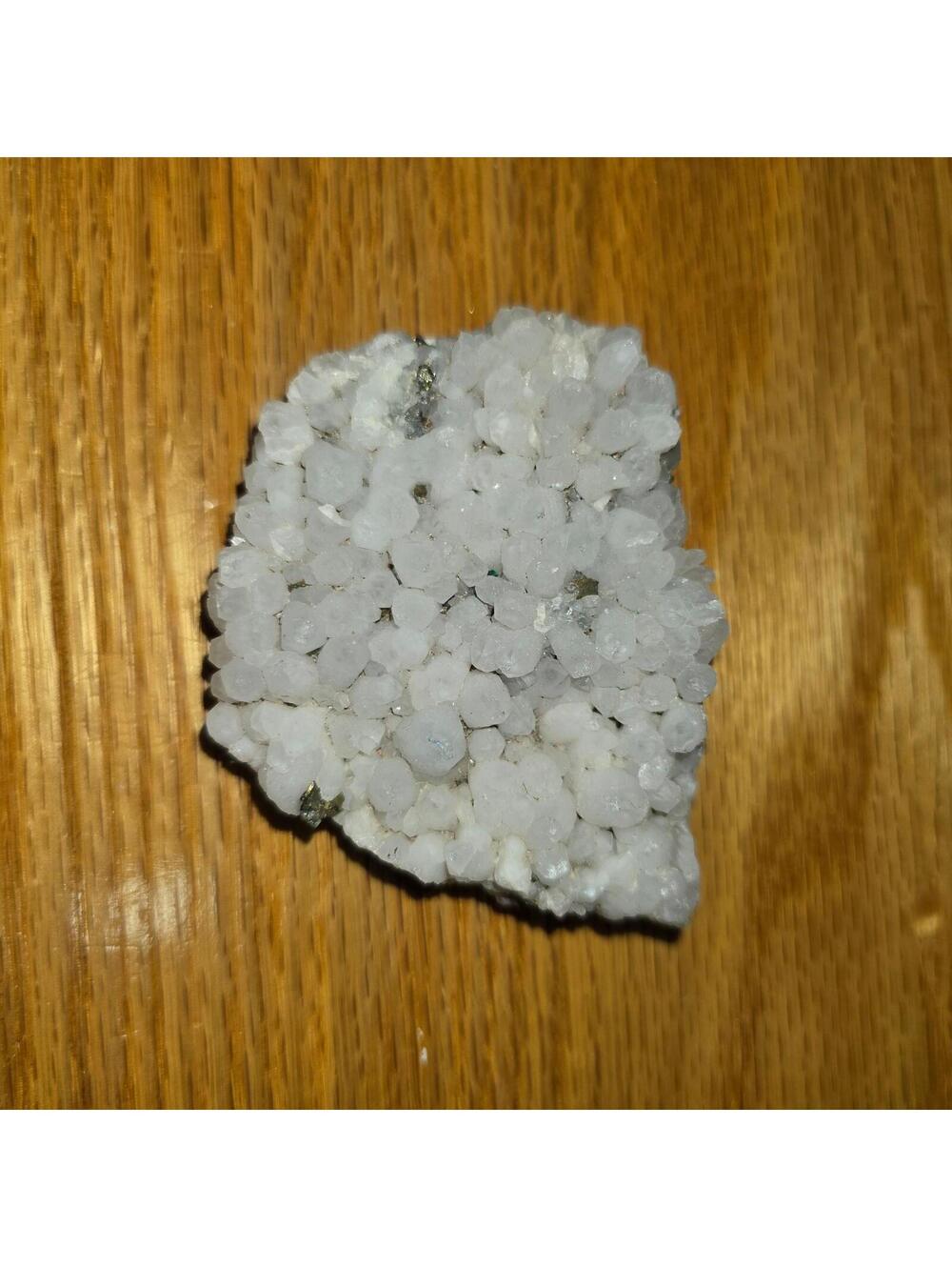577. Pyrite in Quartz Specimen